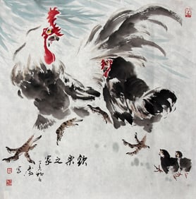 CHINESE PAINTING ATTRIBUTED TO ZHANG YU HE