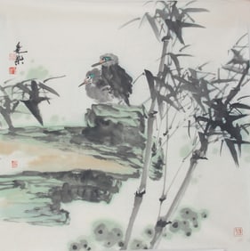 CHINESE PAINTING ATTRIBUTED TOLI MING SHENG