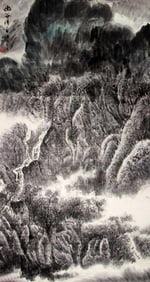 JIA SHU ZHEN, CHINESE PAINTING ATTRIBUTED TO