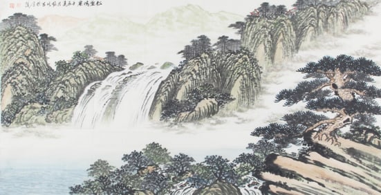 CHINESE PAINTING ATTRIBUTED TO XI ZHEN MING