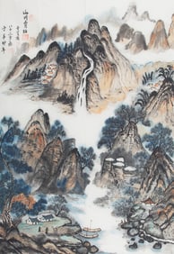CHINESE PAINTING ATTRIBUTED TO ZENG AI QUN