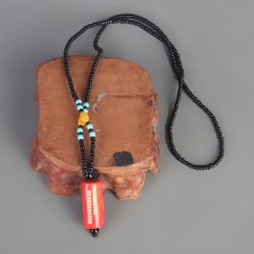 A FINE RED CORAL NECKLACE