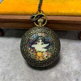 REPUBLIC OF CHINA BRONZE POCKET WATCH