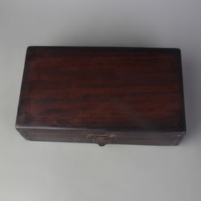 A FINE SANDALWOOD MADE BOX