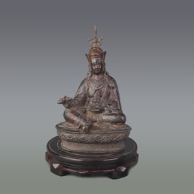 A FINE BRONZE BUDDHA STATUE