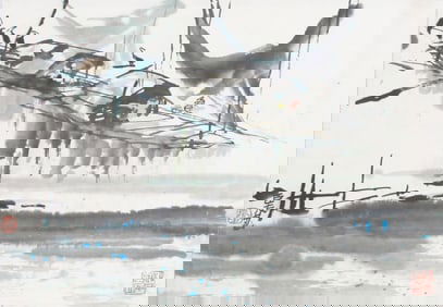 YANG CHEN YOU CHINESE PAINTING, ATTRIBUTED TO