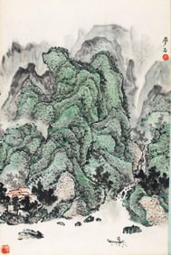 CHINESE PAINTING ATTRIBUTED TO MENG SHI