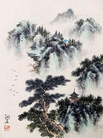 JIAN SHI, CHINESE PAINTING ATTRIBUTED TO