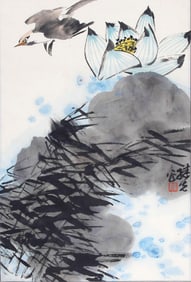 GONG JI XIAN, CHINESE PAINTING ATTRIBUTED TO