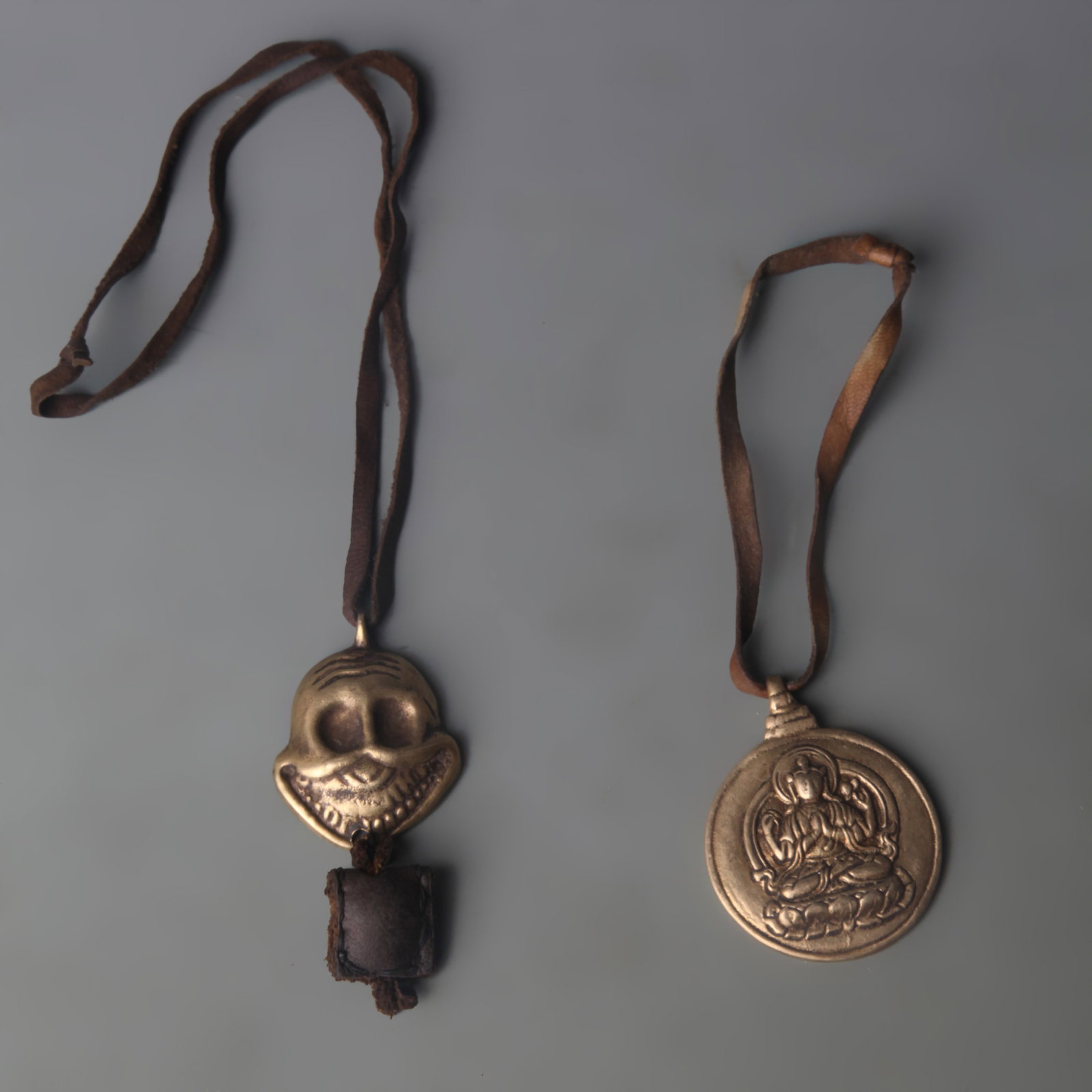 SET OF TIBETAN BUDDHISM VAJRA AND INSTRUMENTS: Qing Dynasty; Long: 2.1 inch to 2.5 inch