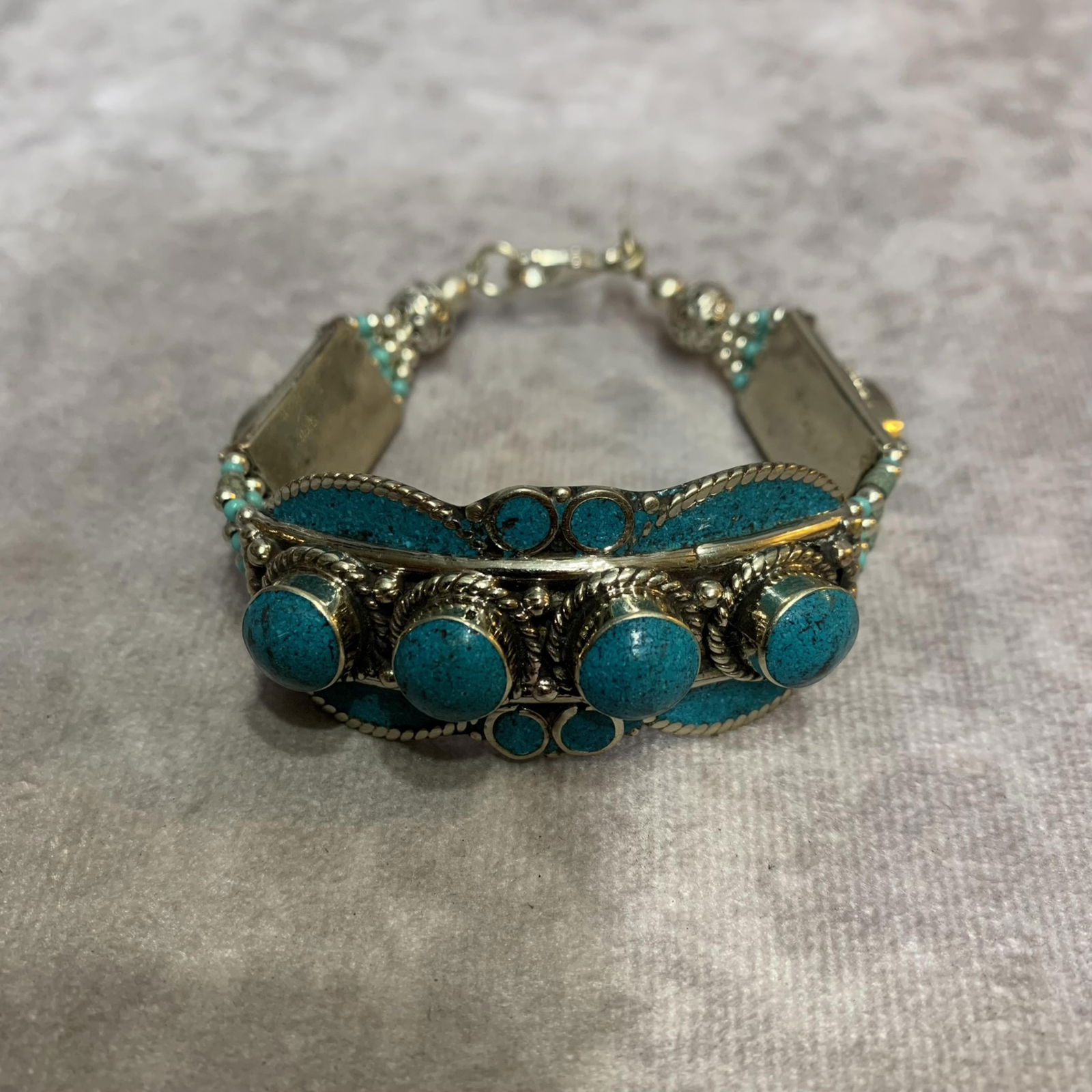 A FINE GEMSTONE MADE BRACELETS (1 of 3)