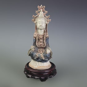 DEHUA PORCELAIN GUANYIN STATUE