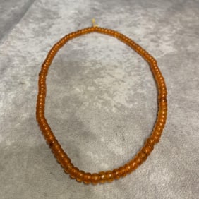 A FINE HORN MADE NECKLACE
