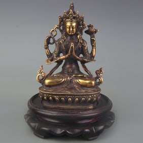FOUR-ARMED GUANYIN STATUE