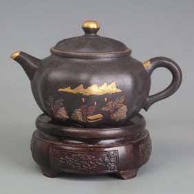 ZISHA TEAPOT, GU JING ZHOU MARK