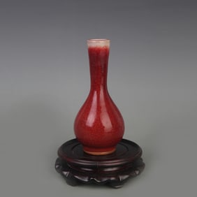 JUN KILN LONG-NECKED VASE
