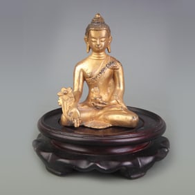 A FINE SMALL MEDICINE BUDDHA