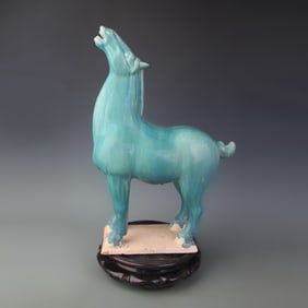 SANCAI COLOR CLAY HORSE