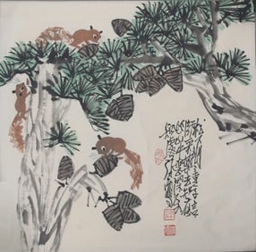 NIU CHUN WEI, CHINESE PAINTING ATTRIBUTED TO