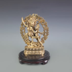 DOUBLE-BODIED GOD OF WEALTH AND HAPPY BUDDHA