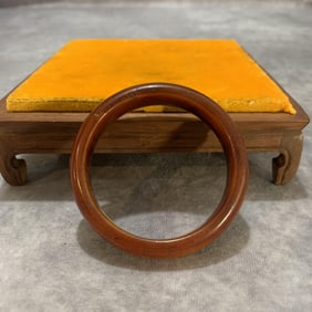 A FINE BONE MADE BANGLE