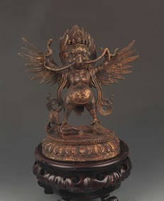 RARE TIBETAN BUDDHISM GARUDA GARUDA FIGURE