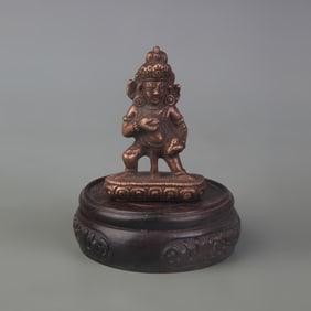 A FINE TIBETAN BUDDHISM SMALL BUDDHA STATUE