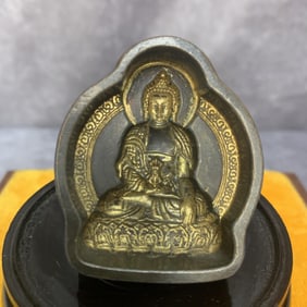 A FINE TIBETAN BUDDHISM INSTRUMENTS MOLD
