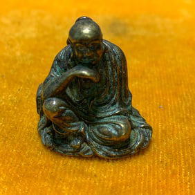 REPUBLIC PERIOD BRONZE BUDDHA PENDANT
