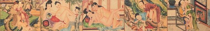 CHINESE EROTIC PAINTING BOOKLET