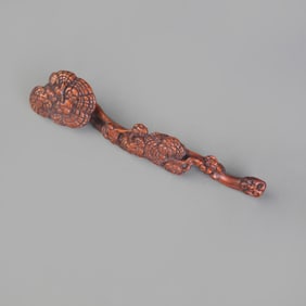 A FINE BOXWOOD MADE RU YI