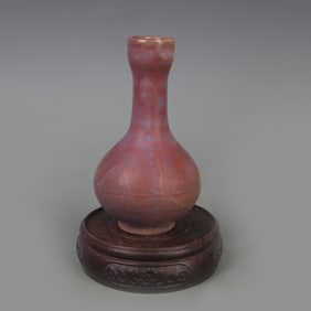 SMALL JUN KILN CELESTIAL GLOBE PORCELAIN VASE