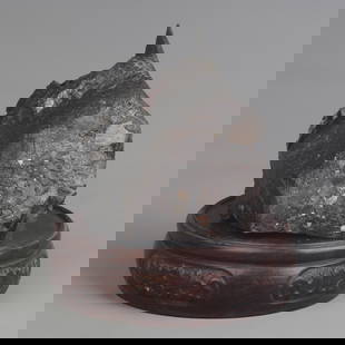 A FINE GLASS METEORITE: 280 Gram