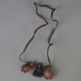 A SMALL TIBETAN BUDDHIST GAU BOX