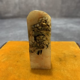 A SMALL SHOUSHAN STONE SEAL