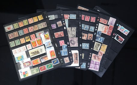 USED VINTAGE U.S. POSTAGE STAMPS