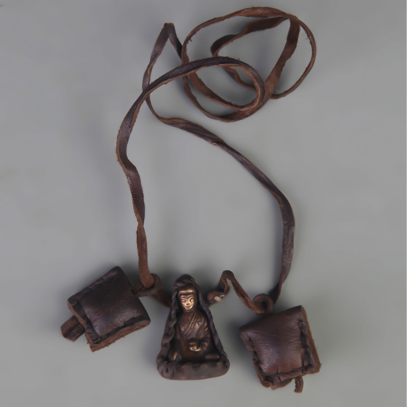 SMALL TIBETAN BUDDHIST GAU BOX (1 of 4)