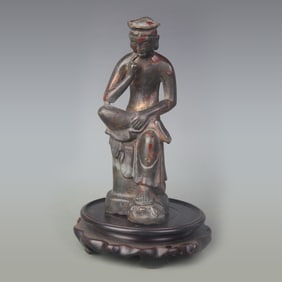 A FINE BRONZE BUDDHA STATUE
