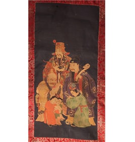 A FINE CHINESE PAINTING ON SILK