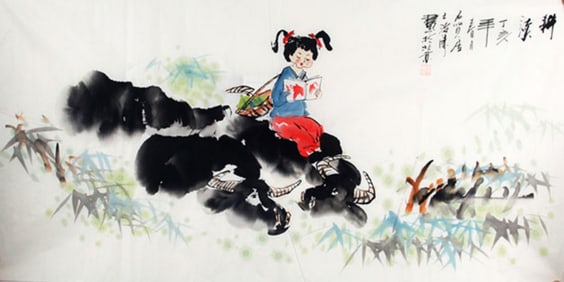 WANG ZHI TAO CHINESE PAINTING, ATTRIBUTED TO