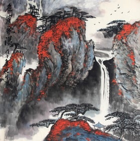 CHINESE PAINTING ATTRIBUTED TO LI MIN JIE