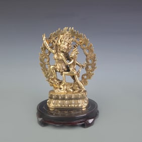 DOUBLE-BODIED GOD OF WEALTH AND HAPPY BUDDHA