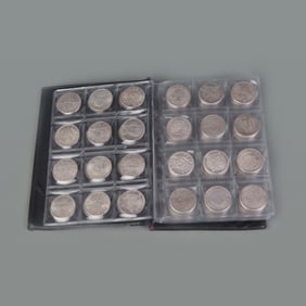 A COLLECTION OF 120 CHINESE SILVER COIN COLLECTION