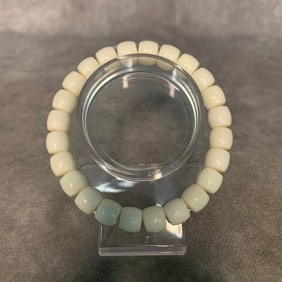 A FINE OX BONE MADE BRACELET