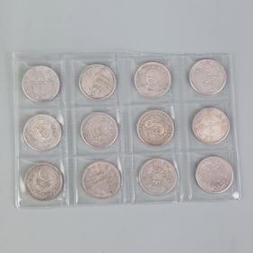 GROUP OF 12 REPUBLIC PERIOD DOLLARS