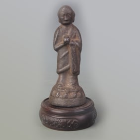 TIBETAN BUDDHIST STANDING BUDDHA STATUE