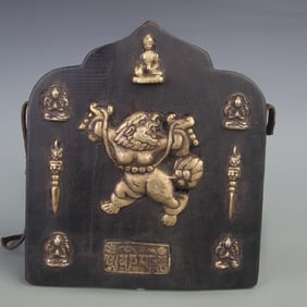 TIBETAN BUDDHIST RITUAL GAU BOX