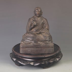 RARE BRONZE SA GYA BA BRONZE STATUE