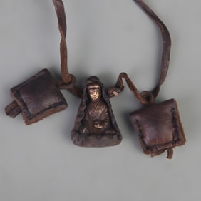 SMALL TIBETAN BUDDHIST GAU BOX