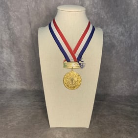 A FINE OLYMPIC BRONZE METAL